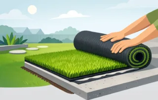 Artificial Grass Installation on Concrete