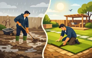 How to Fix a Muddy Backyard for Good
