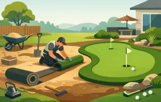 How to Install Backyard Putting Greens Right
