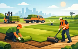 Commercial Sod Installation Guide for Texas Sites